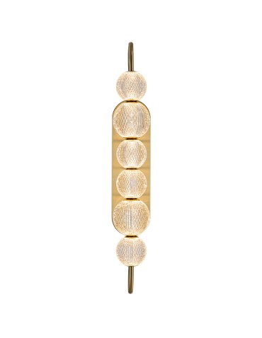 Quintiesse Kinkiet LED Marni Naturalny mosiądz Elstead Lighting QN-MARNI-6WB-NBR - product 2