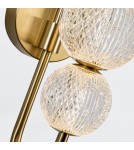 Quintiesse Kinkiet LED Marni Naturalny mosiądz Elstead Lighting QN-MARNI-6WB-NBR