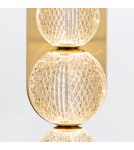 Quintiesse Kinkiet LED Marni Naturalny mosiądz Elstead Lighting QN-MARNI-6WB-NBR
