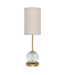 Quintiesse Średnia lampa stołowa LED Marni Naturalny mosiądz Elstead Lighting QN-MARNI-TL-M-NBR