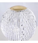 Quintiesse Mała lampa stołowa LED Marni Naturalny mosiądz Elstead Lighting QN-MARNI-TL-S-NBR
