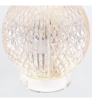 Quintiesse Mała lampa stołowa LED Marni Naturalny mosiądz Elstead Lighting QN-MARNI-TL-S-NBR
