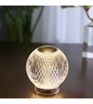 Quintiesse Mała lampa stołowa LED Marni Naturalny mosiądz Elstead Lighting QN-MARNI-TL-S-NBR