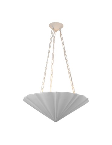 Quintiesse Lampa wisząca Martine 3 źródła światła Antyczna biel Elstead Lighting QN-MARTINE-P-WHT - product 2