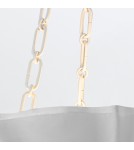 Quintiesse Lampa wisząca Martine 3 źródła światła Antyczna biel Elstead Lighting QN-MARTINE-P-WHT
