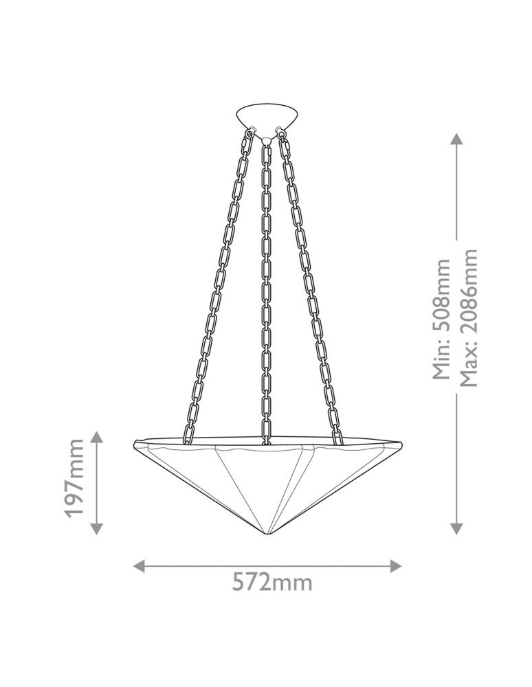 Quintiesse Lampa wisząca Martine 3 źródła światła Antyczna biel Elstead Lighting QN-MARTINE-P-WHT