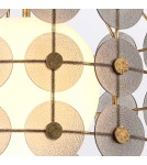 Quintiesse Lampa wisząca Meridian 3 źródła światła Przecierane złoto Elstead Lighting QN-MERIDIAN-3P-DG
