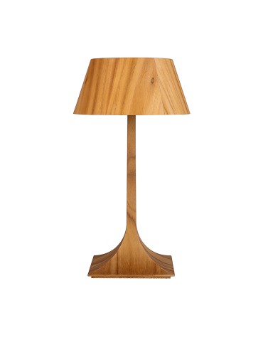 Quintiesse Lampa stołowa Nostalgia Elstead Lighting QN-NOSTALGIA-TL-M-TEAK