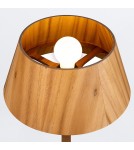 Quintiesse Lampa stołowa Nostalgia Elstead Lighting QN-NOSTALGIA-TL-M-TEAK