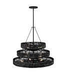 Quintiesse Żyrandol Ophelia 13 źródeł światła Czarny Elstead Lighting QN-OPHELIA-13P-BK-BK