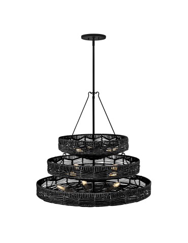 Quintiesse Żyrandol Ophelia 13 źródeł światła Czarny Elstead Lighting QN-OPHELIA-13P-BK-BK - product 2
