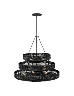 Quintiesse Żyrandol Ophelia 13 źródeł światła Czarny Elstead Lighting QN-OPHELIA-13P-BK-BK - product 2