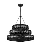 Quintiesse Żyrandol Ophelia 13 źródeł światła Czarny Elstead Lighting QN-OPHELIA-13P-BK-BK