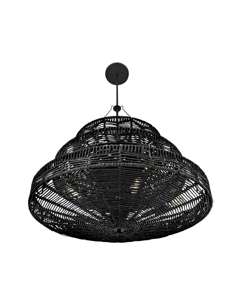 Quintiesse Żyrandol Ophelia 13 źródeł światła Czarny Elstead Lighting QN-OPHELIA-13P-BK-BK