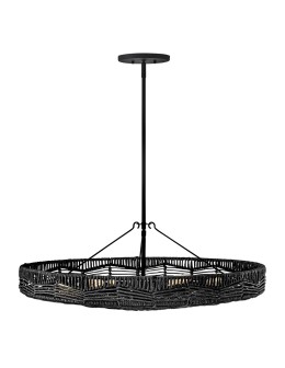 Quintiesse Lampa wisząca Ophelia 6 źródeł światła Czarny Elstead Lighting QN-OPHELIA-6P-BK-BK - product 2