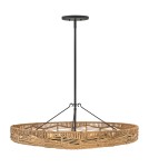 Quintiesse Lampa wisząca Ophelia 6 źródeł światła Czarny, karmelowy beż Elstead Lighting QN-OPHELIA-6P-BK-CAM