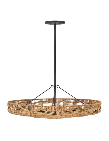 Quintiesse Lampa wisząca Ophelia 6 źródeł światła Czarny, karmelowy beż Elstead Lighting QN-OPHELIA-6P-BK-CAM - product 2