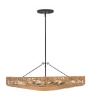 Quintiesse Lampa wisząca Ophelia 6 źródeł światła Czarny, karmelowy beż Elstead Lighting QN-OPHELIA-6P-BK-CAM