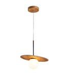 Quintiesse Lampa wisząca Orbit Elstead Lighting QN-ORBIT-P-M-TEAK