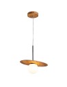 Quintiesse Lampa wisząca Orbit Elstead Lighting QN-ORBIT-P-M-TEAK