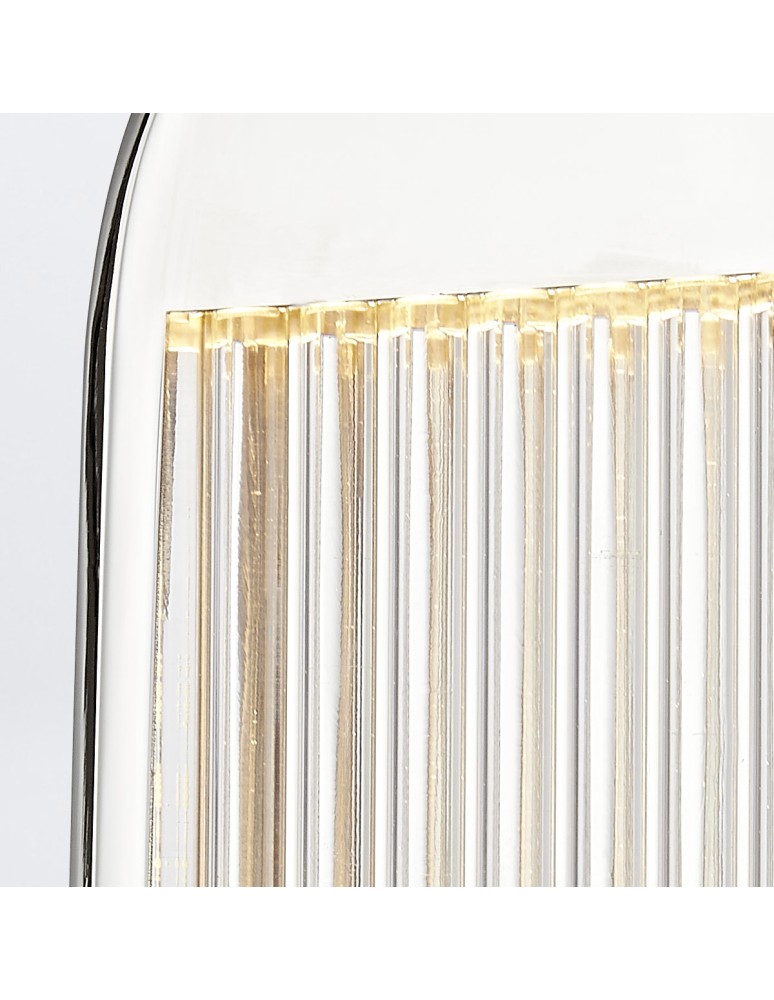 Quintiesse Średni kinkiet LED Palais Polerowany nikiel Elstead Lighting QN-PALAIS-W-M-PN