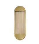 Quintiesse Średni kinkiet LED Palais Vintage mosiądz Elstead Lighting QN-PALAIS-W-M-VBS