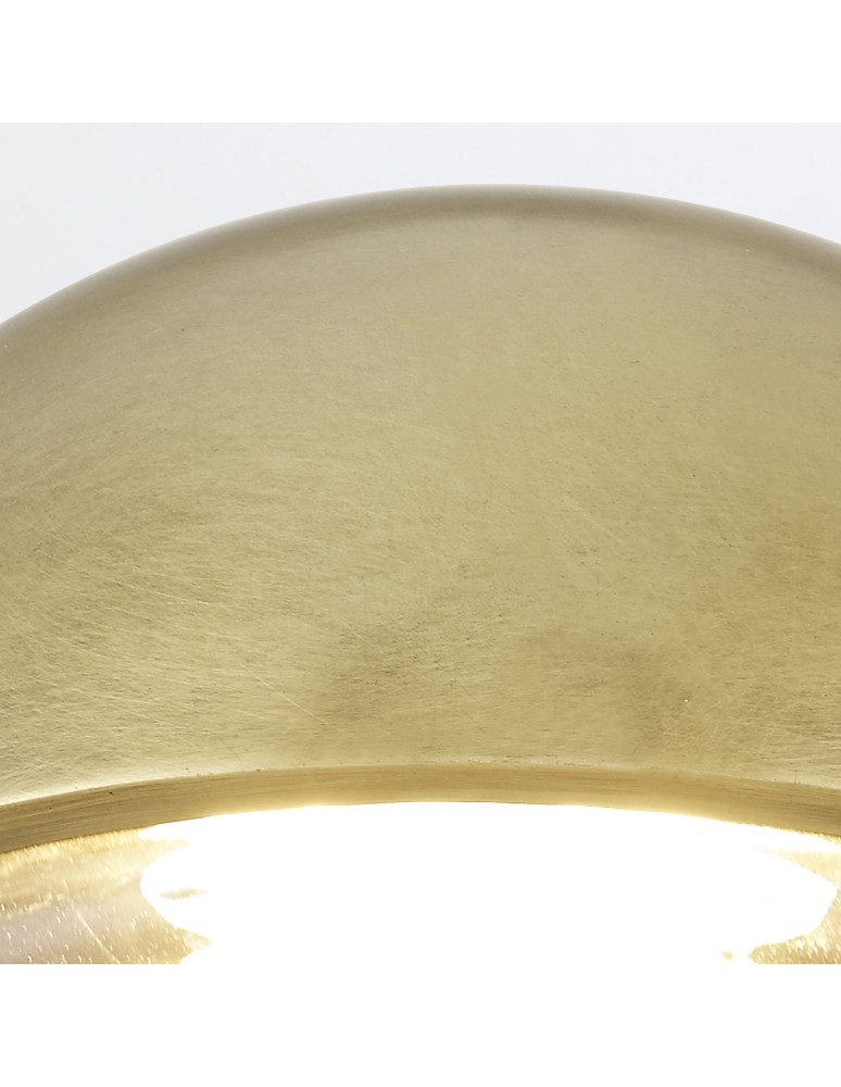 Quintiesse Mały kinkiet LED Palais Vintage mosiądz Elstead Lighting QN-PALAIS-W-S-VBS