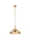 View Quintiesse Lampa wisząca Palmetto 1 źródło światła Polerowany mosiądz Elstead Lighting QN-PALMETTO-P-M-PB