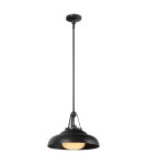 Quintiesse Lampa wisząca Palmetto 1 źródło światła Miejski brąz Elstead Lighting QN-PALMETTO-P-M-UBZ
