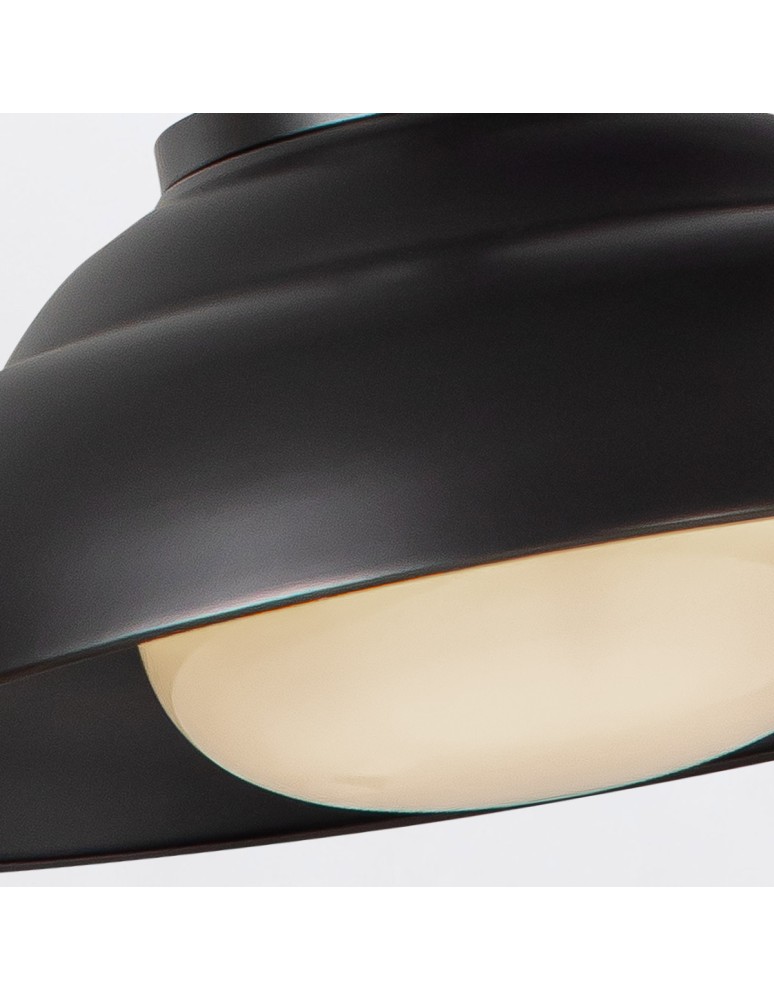 Quintiesse Lampa wisząca Palmetto 1 źródło światła Miejski brąz Elstead Lighting QN-PALMETTO-P-M-UBZ