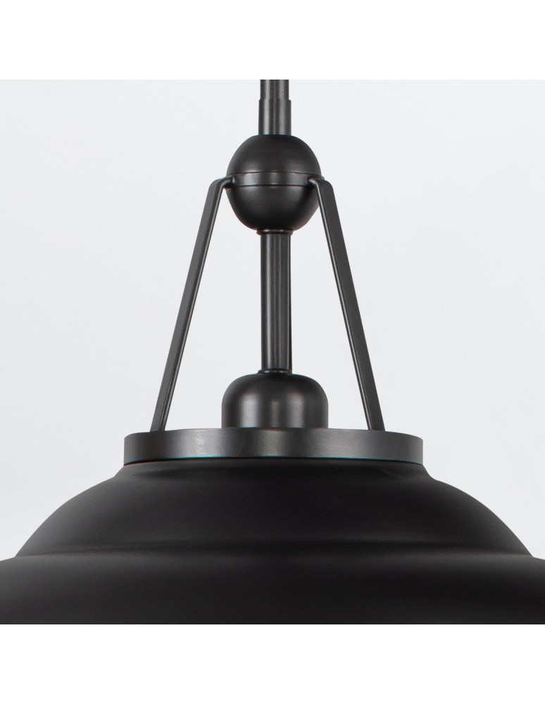 Quintiesse Lampa wisząca Palmetto 1 źródło światła Miejski brąz Elstead Lighting QN-PALMETTO-P-M-UBZ
