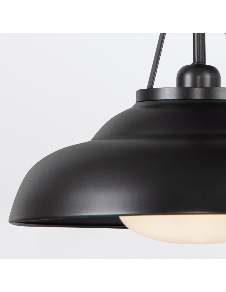 Quintiesse Lampa wisząca Palmetto 1 źródło światła Miejski brąz Elstead Lighting QN-PALMETTO-P-M-UBZ