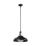 Quintiesse Lampa wisząca Palmetto 1 źródło światła Miejski brąz Elstead Lighting QN-PALMETTO-P-M-UBZ