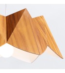 Quintiesse Lampa wisząca Physalis Elstead Lighting QN-PHYSALIS-P-M-TEAK