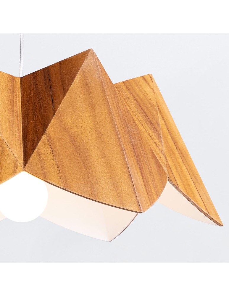 Quintiesse Lampa wisząca Physalis Elstead Lighting QN-PHYSALIS-P-M-TEAK