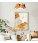 Quintiesse Lampa wisząca Physalis Elstead Lighting QN-PHYSALIS-P-M-TEAK
