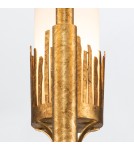 Quintiesse Żyrandol Sawgrass 3 źródła światła Płatkowe złoto Elstead Lighting QN-SAWGRASS-3-DG-O