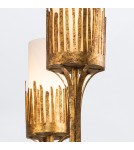 Quintiesse Żyrandol Sawgrass 6 źródeł światła Płatkowe złoto Elstead Lighting QN-SAWGRASS-6-DG-O