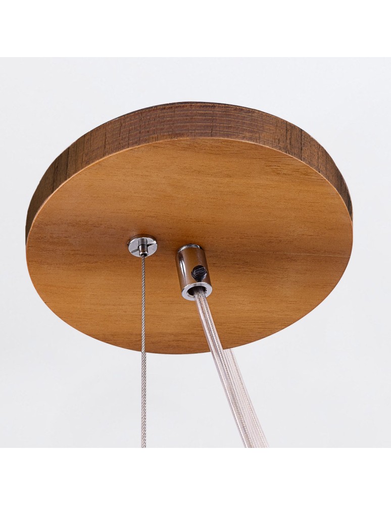 Quintiesse Lampa wisząca Sfera 1 źródło światła Elstead Lighting QN-SFERA-1P-TEAK