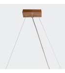Quintiesse Lampa wisząca Sfera 3 źródła światła Elstead Lighting QN-SFERA-3P-TEAK