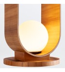 Quintiesse Lampa stołowa Sfera Elstead Lighting QN-SFERA-TL-L-TEAK