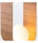 Quintiesse Lampa stołowa Sfera Elstead Lighting QN-SFERA-TL-L-TEAK