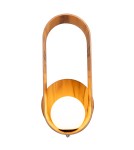 Quintiesse Kinkiet Sfera Elstead Lighting QN-SFERA-WB-L-TEAK