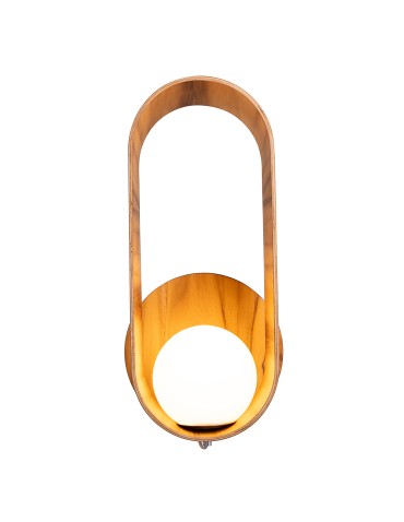 Quintiesse Kinkiet Sfera Elstead Lighting QN-SFERA-WB-L-TEAK - product 2