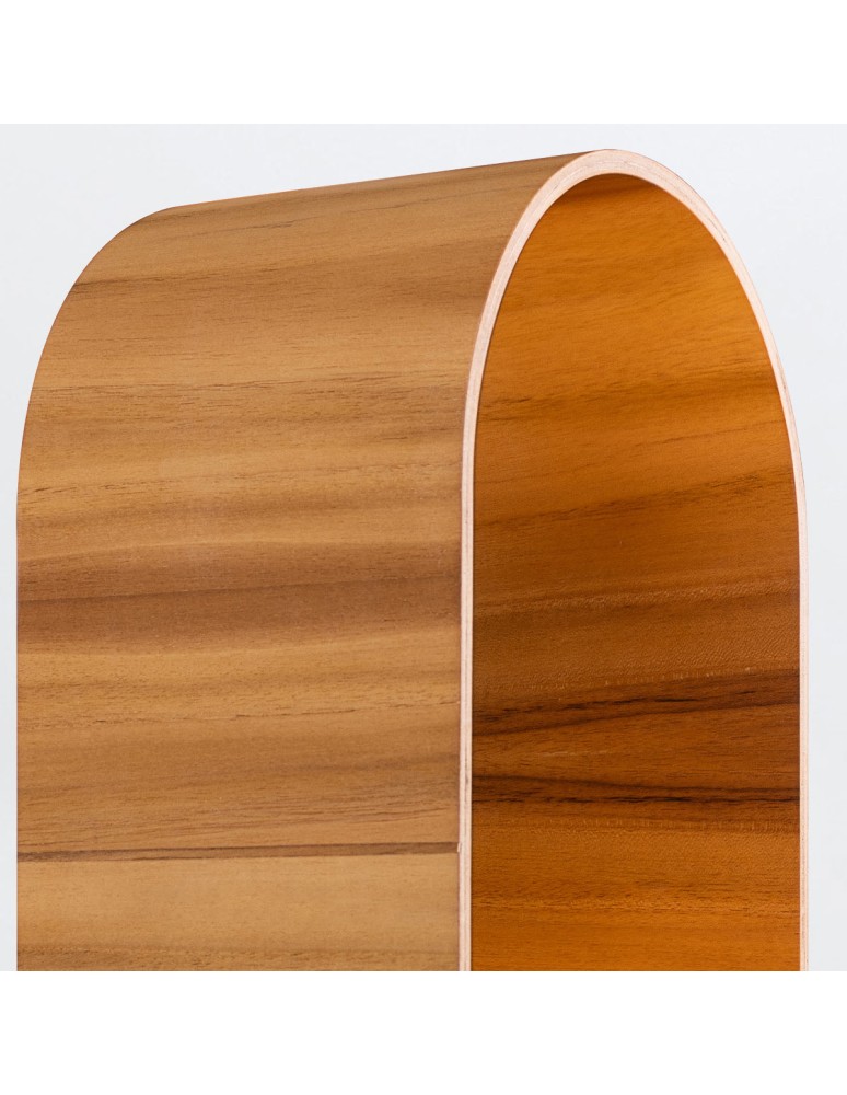 Quintiesse Kinkiet Sfera Elstead Lighting QN-SFERA-WB-L-TEAK