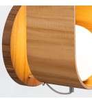 Quintiesse Kinkiet Sfera Elstead Lighting QN-SFERA-WB-L-TEAK
