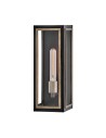 Zobacz Quintiesse Latarnia naścienna Shaw 1 źródło światła Czarny, oksydowany brąz Zewnętrzna IP44 Elstead Lighting QN-SHAW-1M-
