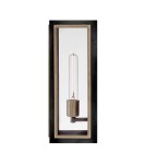Quintiesse Latarnia naścienna Shaw 1 źródło światła Czarny, oksydowany brąz Zewnętrzna IP44 Elstead Lighting QN-SHAW-1M-