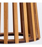 Quintiesse Lampa stołowa Slatted Elstead Lighting QN-SLATTED-TL-TEAK