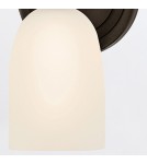 Quintiesse Kinkiet Tallulah 2 źródła światła Oksydowana czerń Łazienkowa IP44 Elstead Lighting QN-TALLULAH-WB2-BX